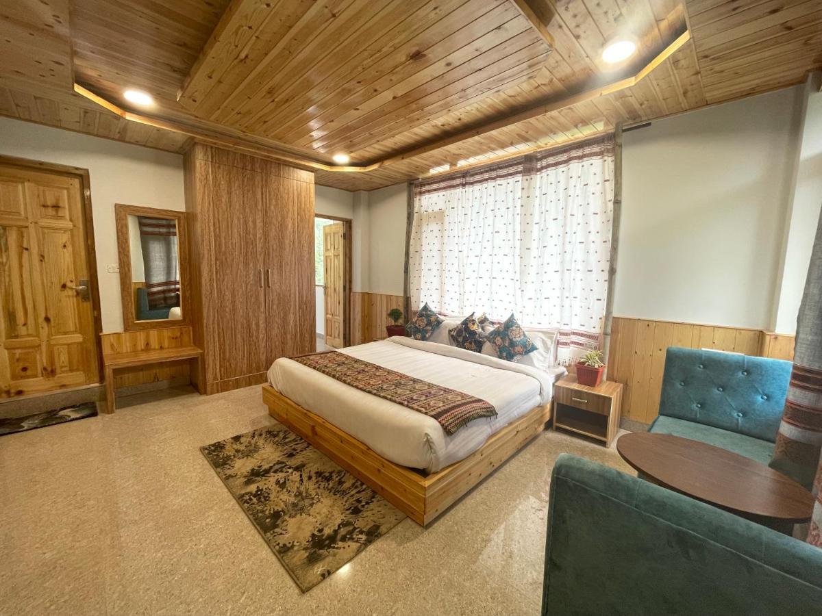 Hotel Mountain Majesty! Top-Rated Luxury Stay Amid Snowcapped Mountains With Balcony And Riverside Calm Manāli Εξωτερικό φωτογραφία