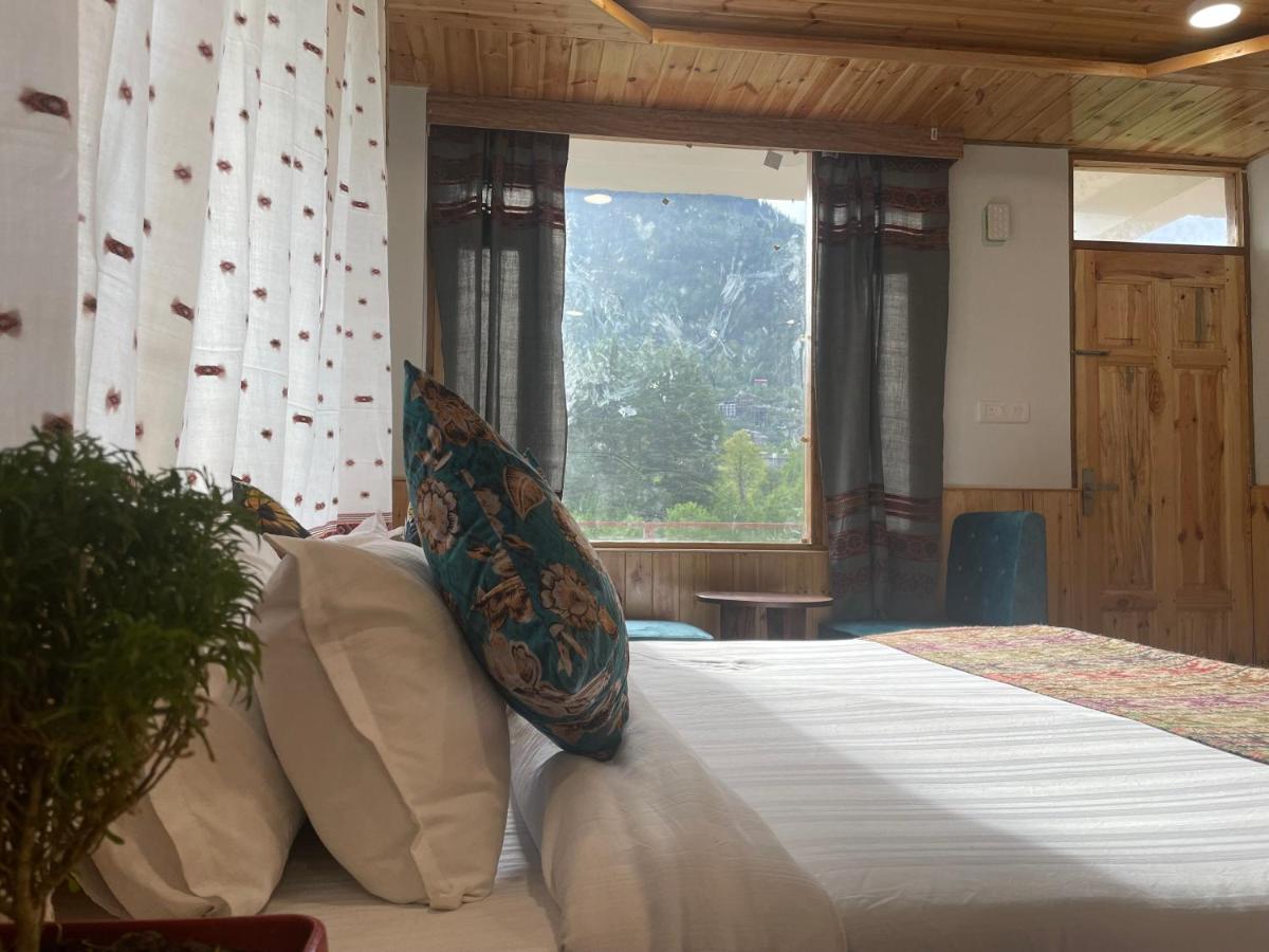 Hotel Mountain Majesty! Top-Rated Luxury Stay Amid Snowcapped Mountains With Balcony And Riverside Calm Manāli Εξωτερικό φωτογραφία